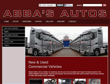 Tablet Screenshot of abbasautos.com